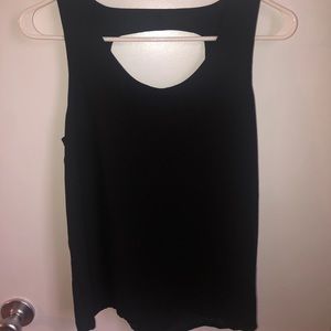 Express black tank top